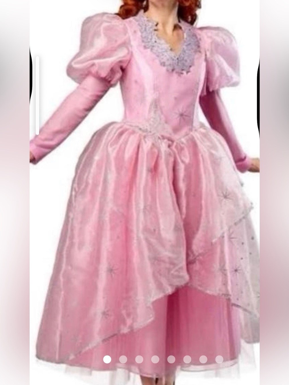 Rubie's Girls' Pink Puff Sleeve Princess Costume Dress
